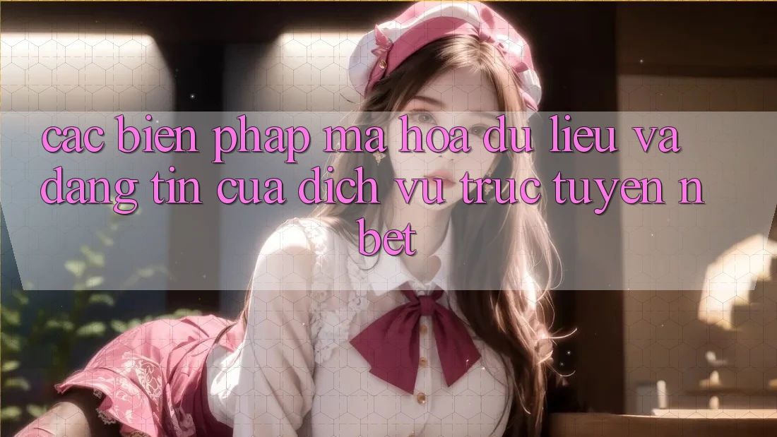 Các Biện Pháp Mã hóa dữ liệu Và Đáng tin Của Dịch vụ trực tuyến NBET