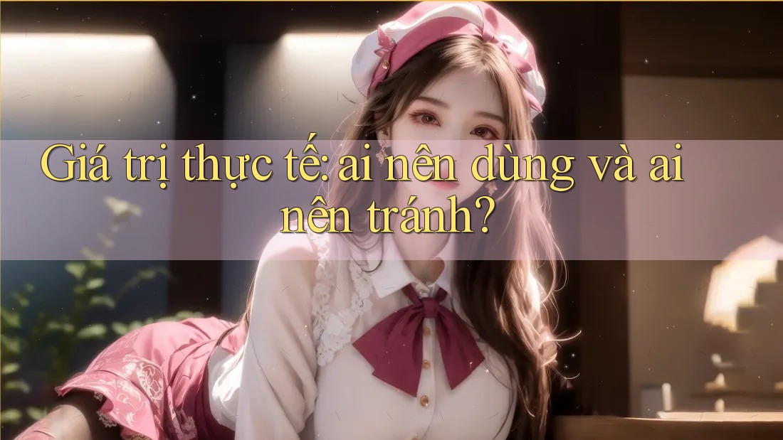 Giá trị thực tế: Ai nên dùng và ai nên tránh?