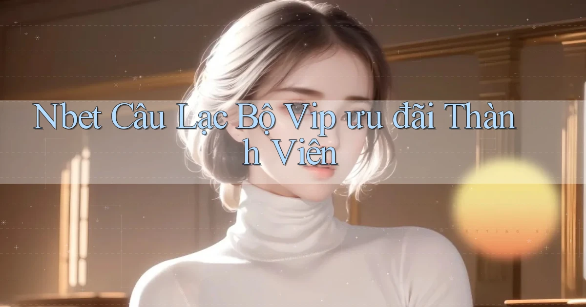 nbet  câu lạc bộ vip ưu đãi thành viên