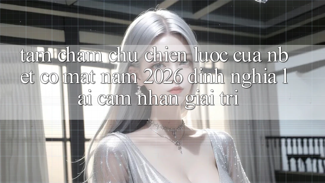 Tầm Chăm chú Chiến Lược Của NBET Có mặt Năm 2026: Định Nghĩa Lại Cảm nhận Giải Trí