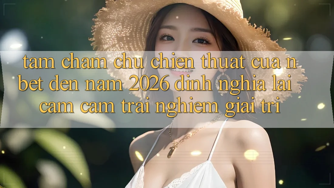 Tầm Chăm chú Chiến thuật Của NBET Đến Năm 2026: Định Nghĩa Lại Cảm cảm trải nghiệm Giải Trí