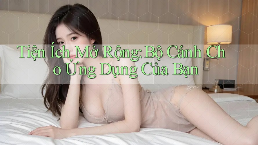 Tiện Ích Mở Rộng: Bộ Cánh Cho Ứng Dụng Của Bạn